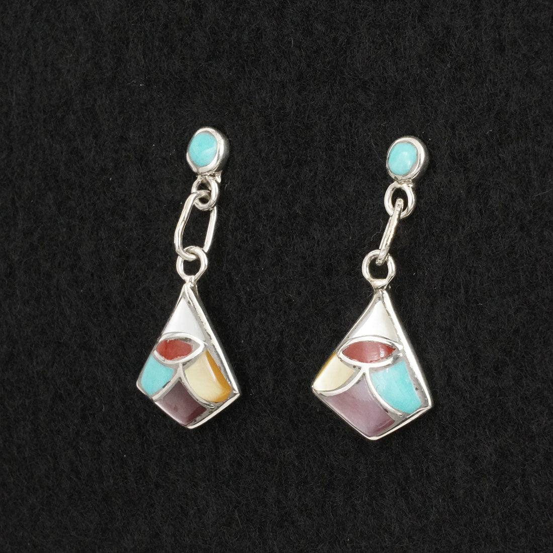 Orena Leekya Multi-Stone & Sterling Silver Earrings