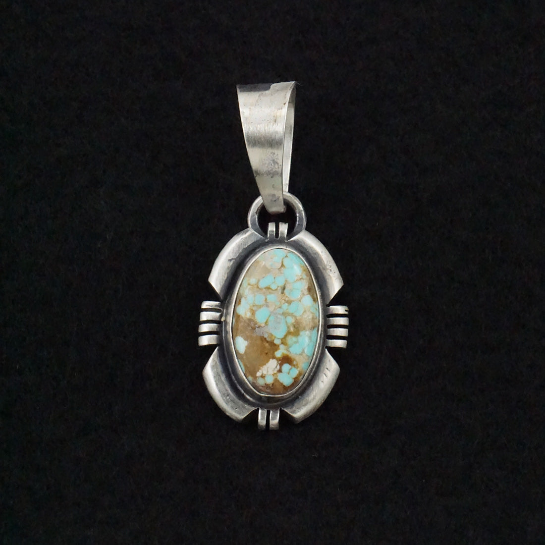 Randy Billy Turquoise & Sterling Silver Pendant