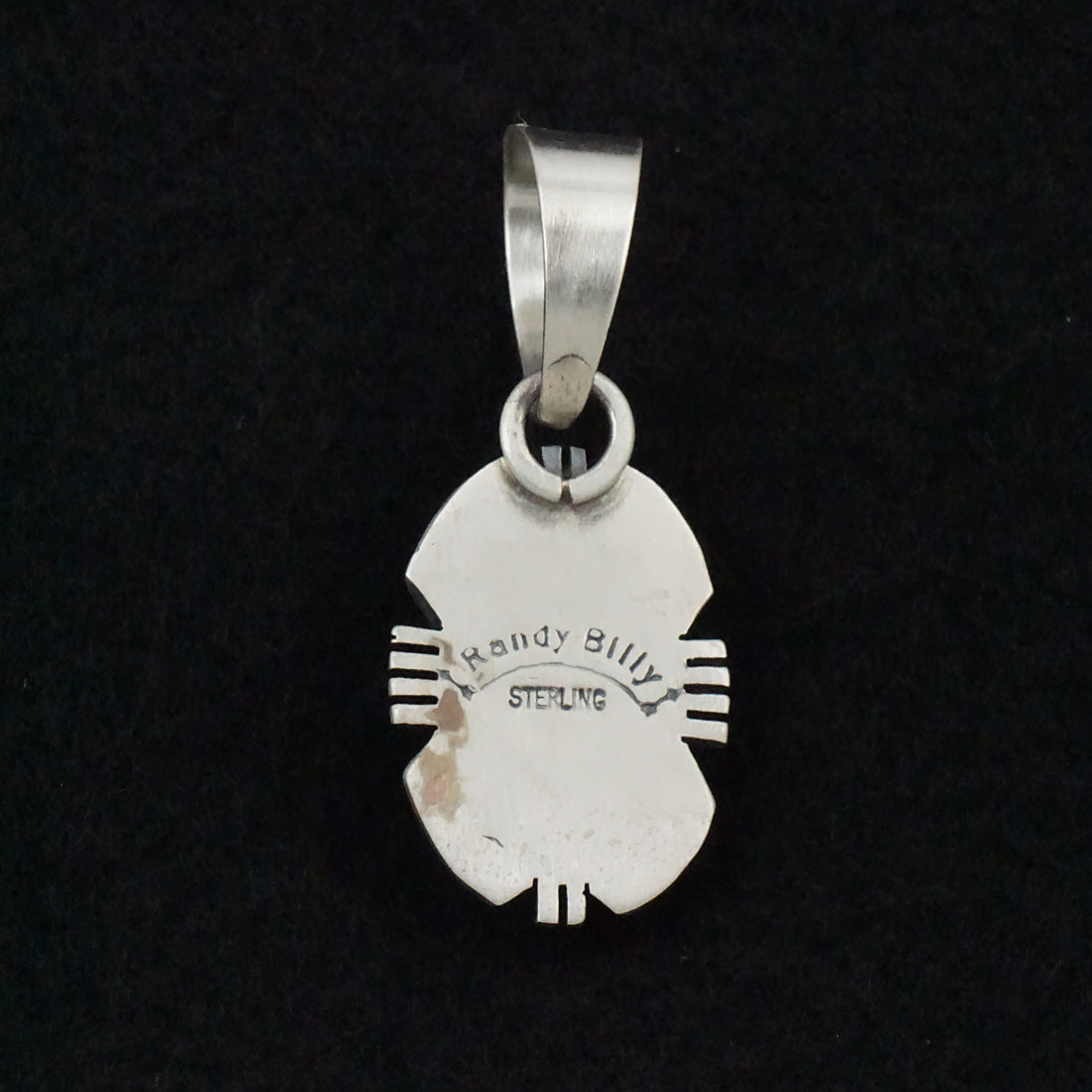 Randy Billy Turquoise & Sterling Silver Pendant