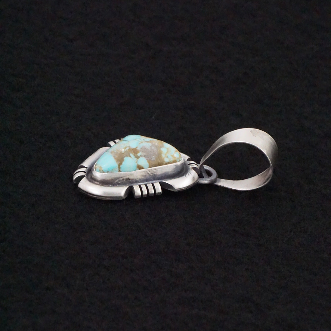 Randy Billy Turquoise & Sterling Silver Pendant