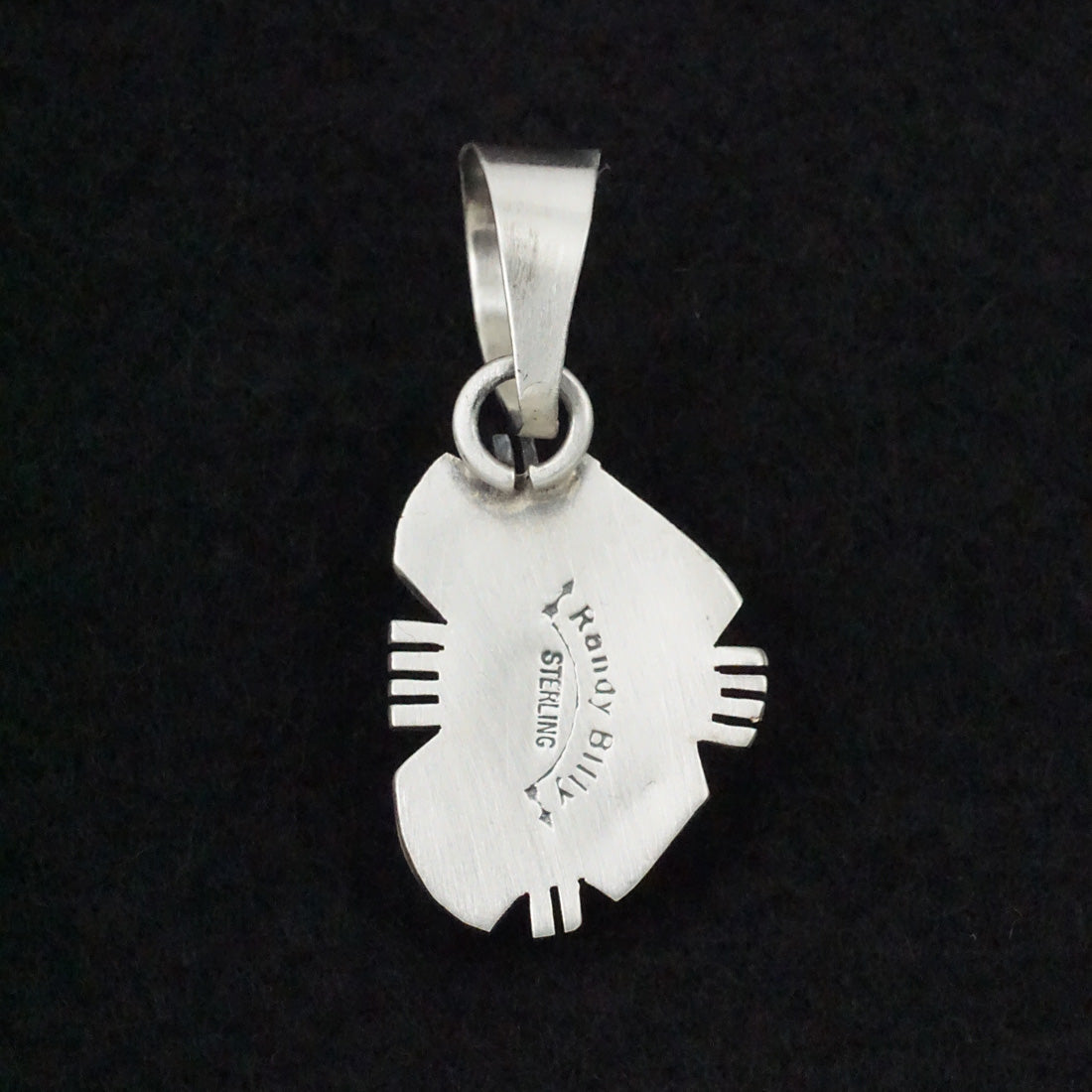 Randy Billy Turquoise & Sterling Silver Pendant