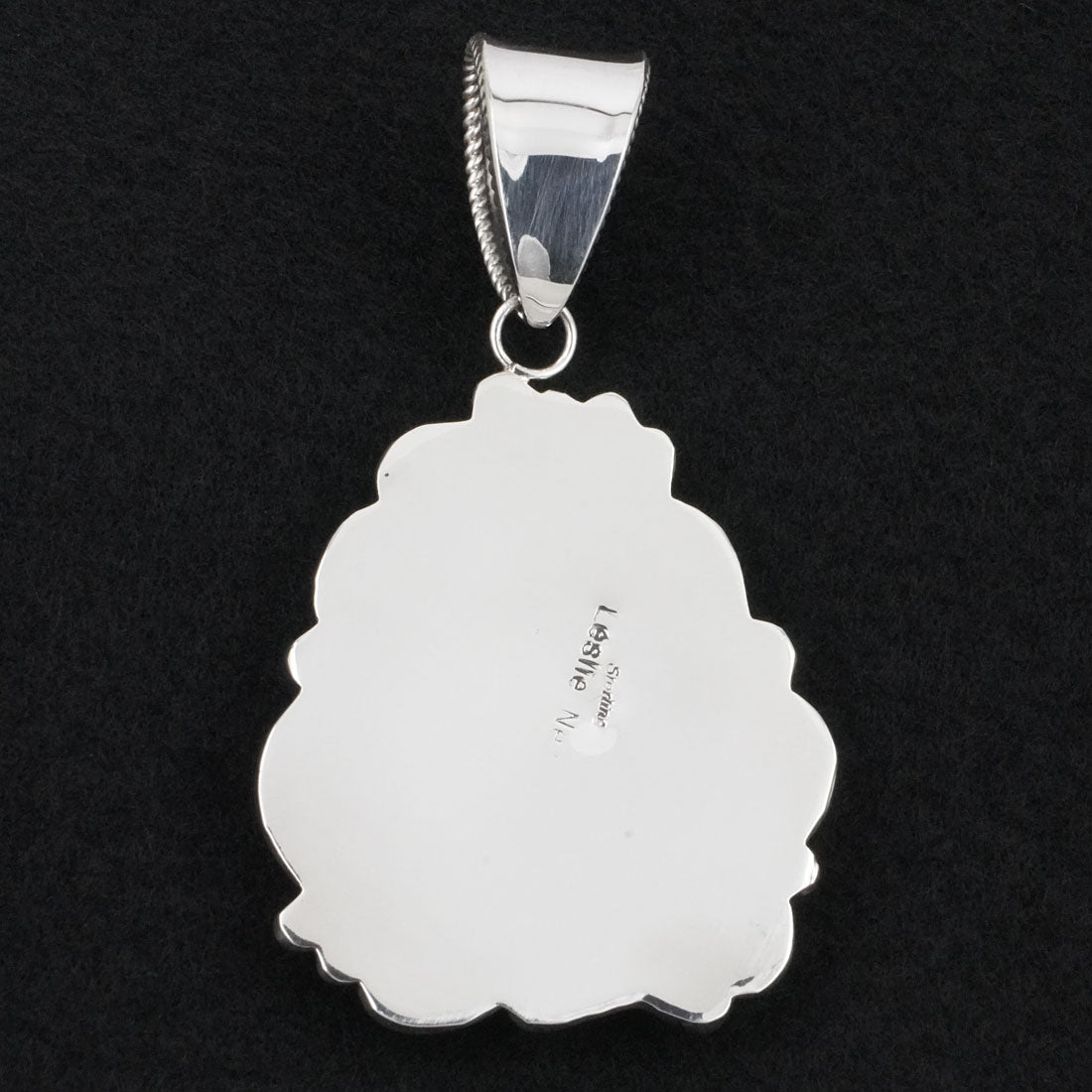 Leslie Nez Turquoise & Sterling Silver Pendant