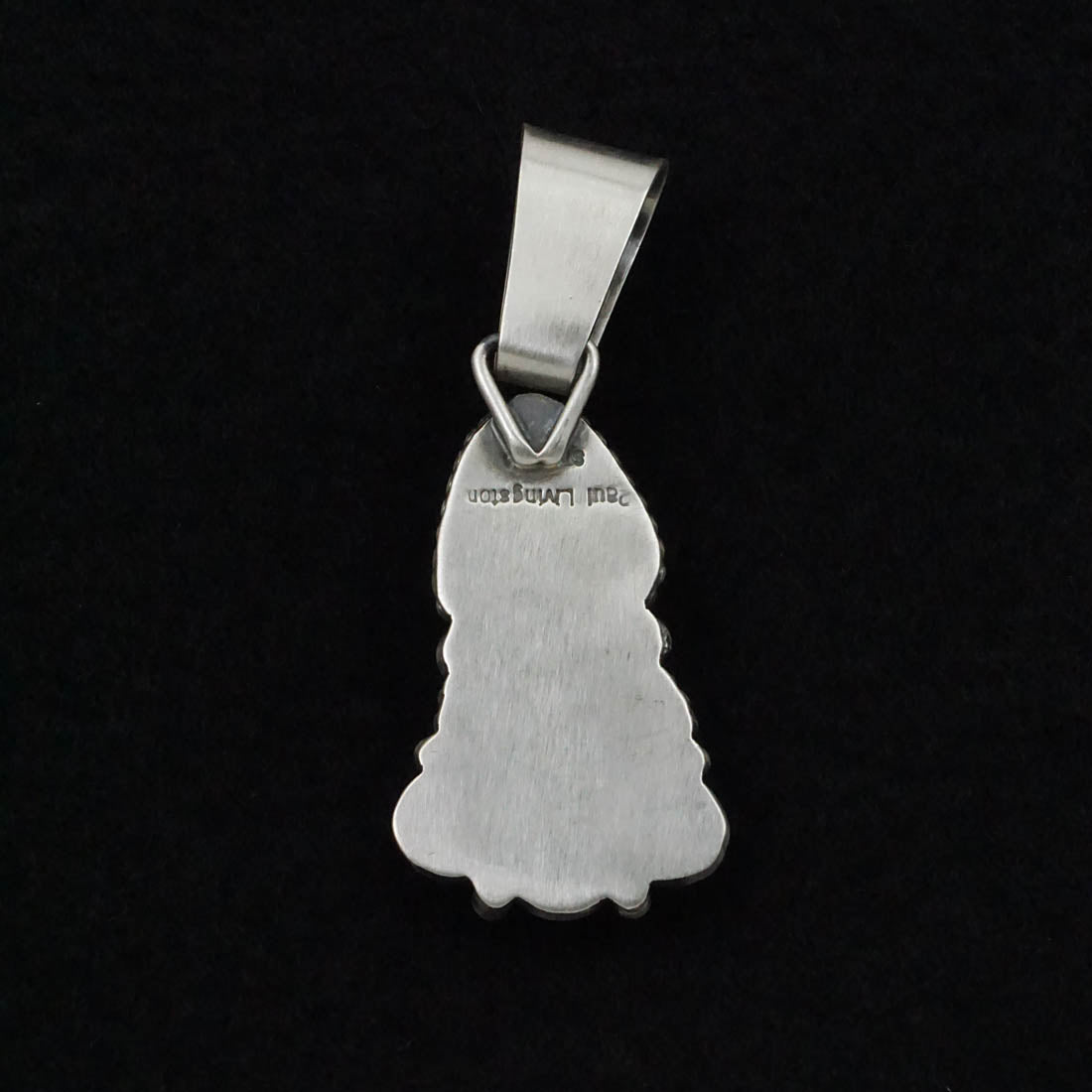 Paul Livingston Turquoise & Sterling Silver Pendant