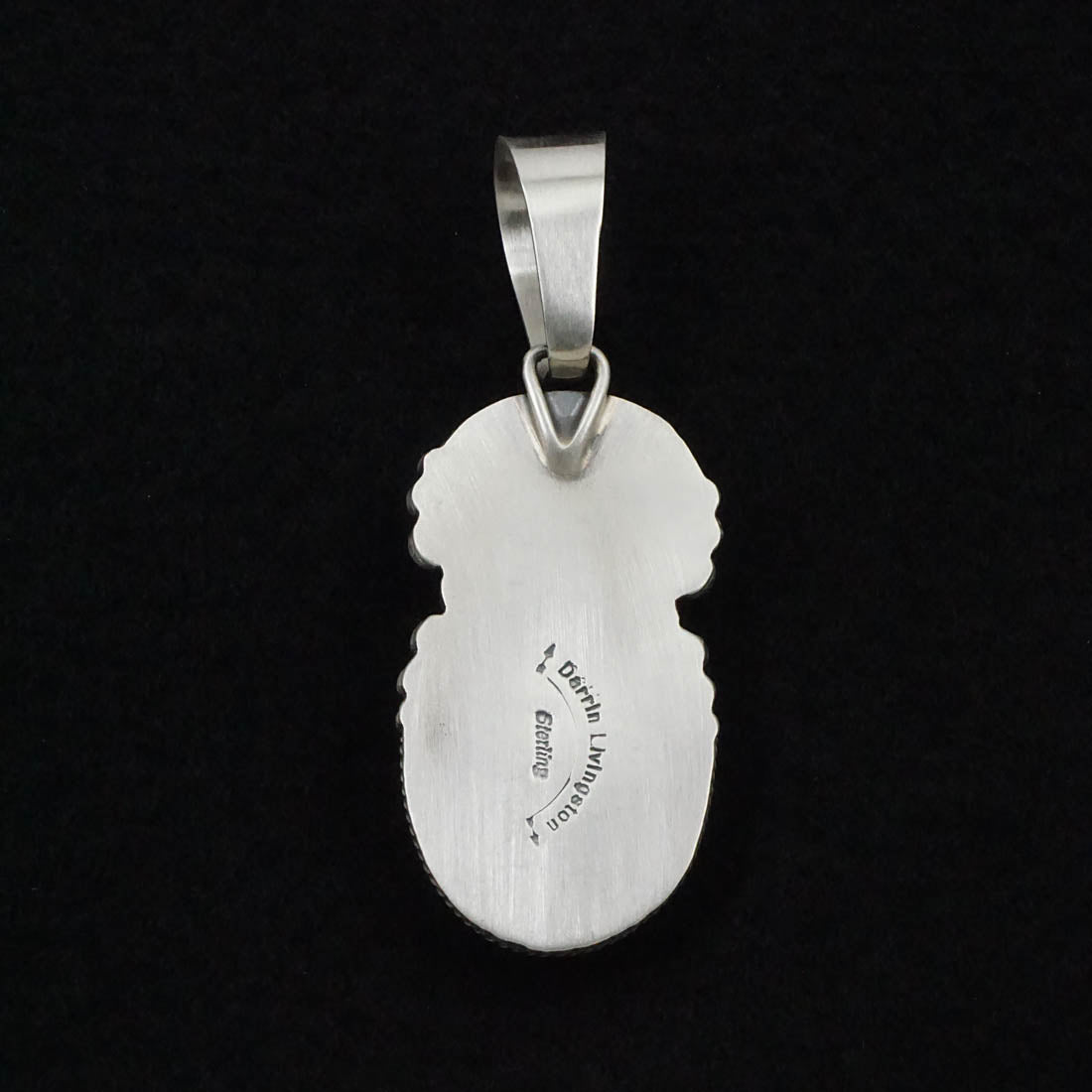 Darrin Livingston Turquoise & Sterling Silver Pendant