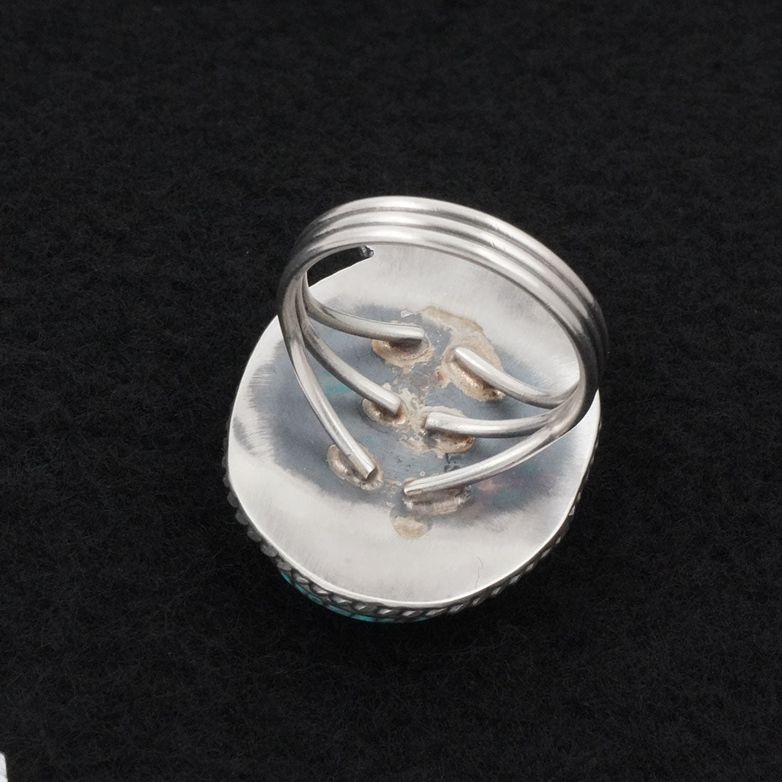 Rena Begay Turquoise & Sterling Silver Ring Size 10