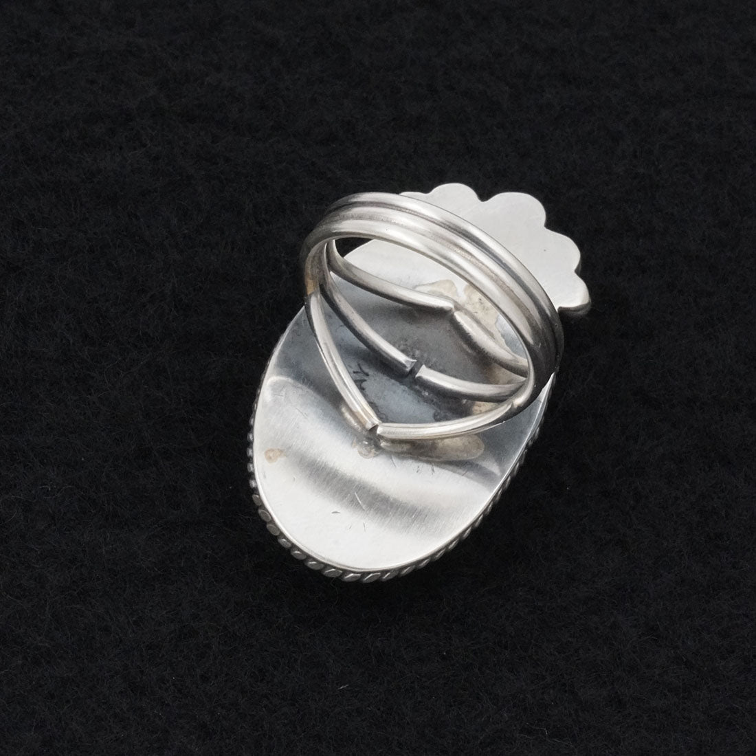 Rena Begay Turquoise & Sterling Silver Ring Size 6