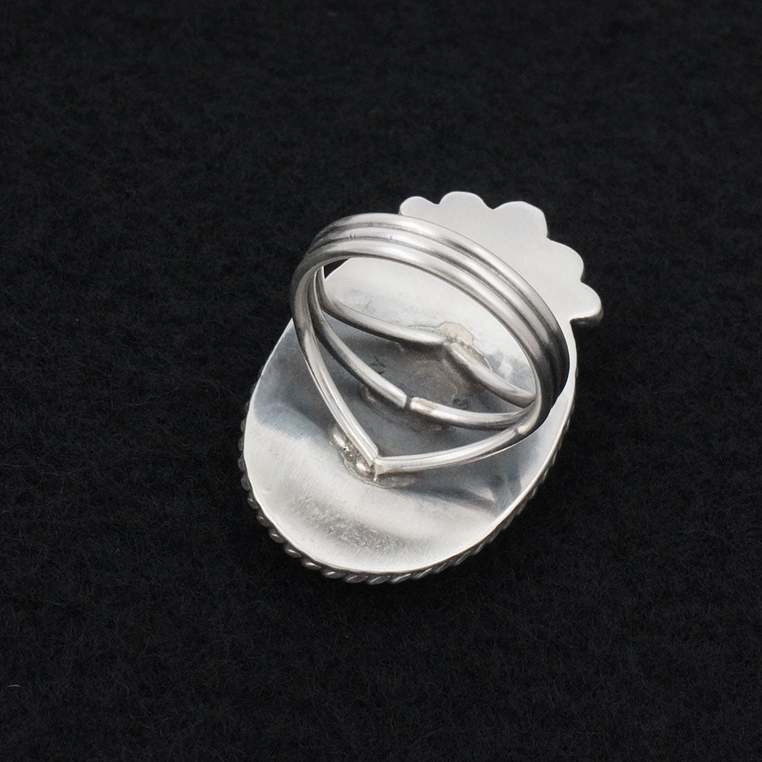 Rena Begay Turquoise & Sterling Silver Ring Size 7