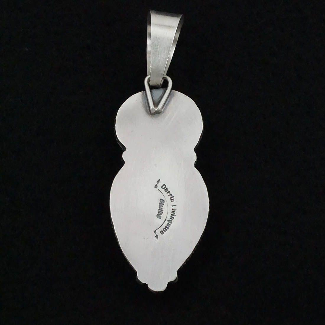 Darrin Livingston Turquoise & Sterling Silver Pendant