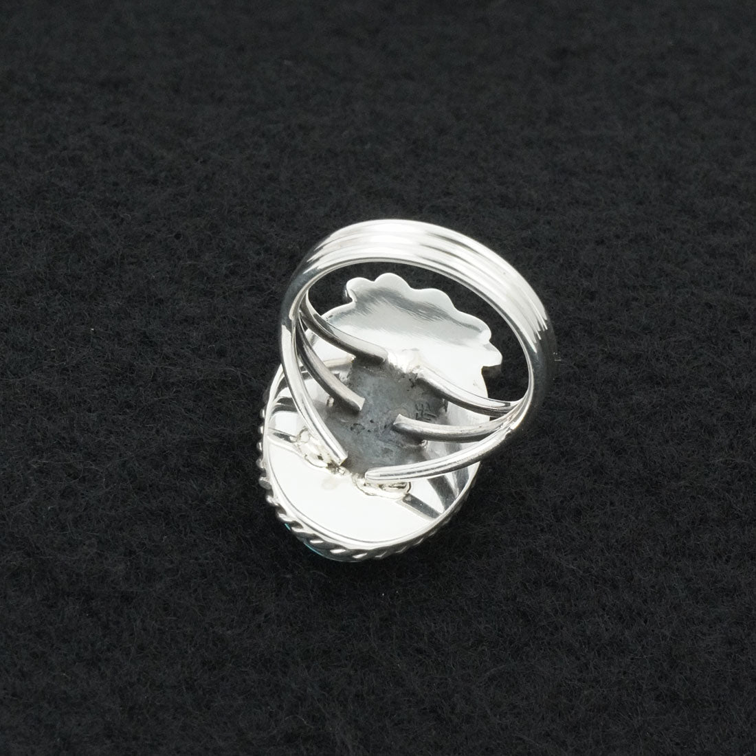 Rena Begay Turquoise & Sterling Silver Ring Size 6.5