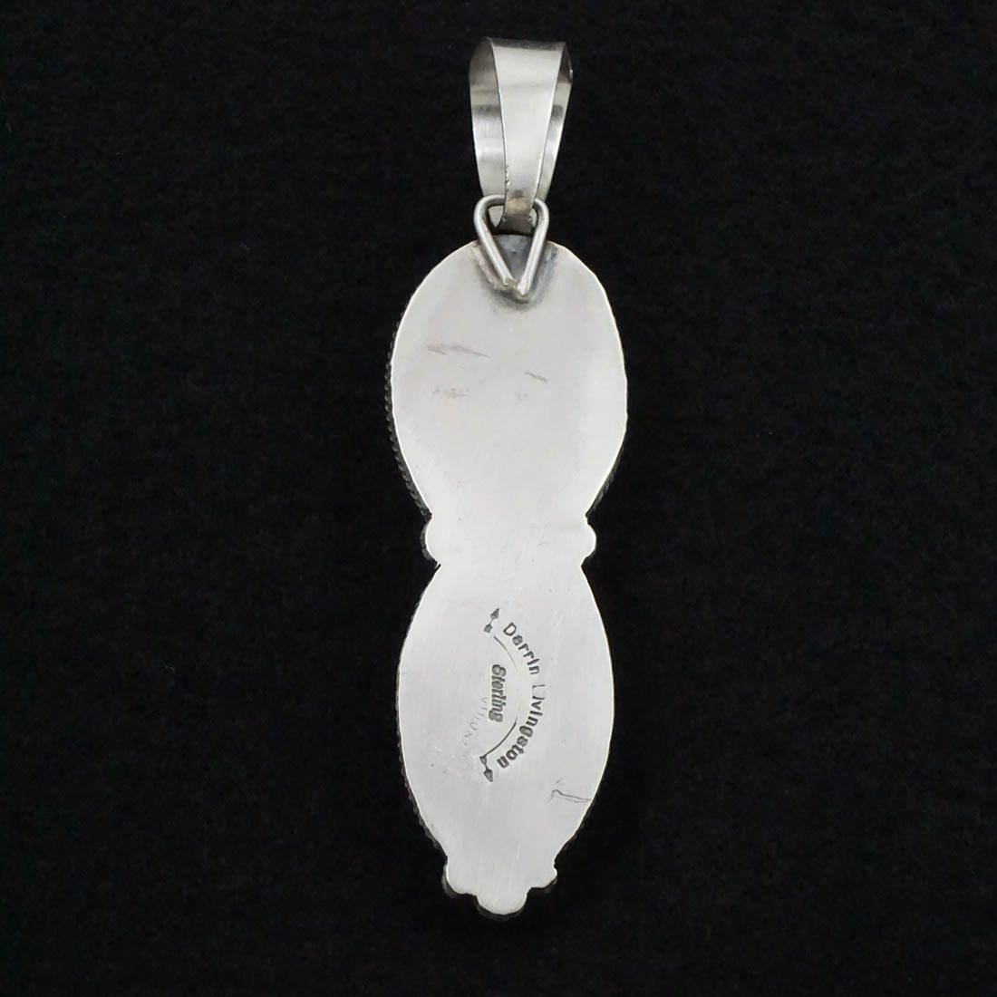 Darrin Livingston Turquoise & Sterling Silver Pendant