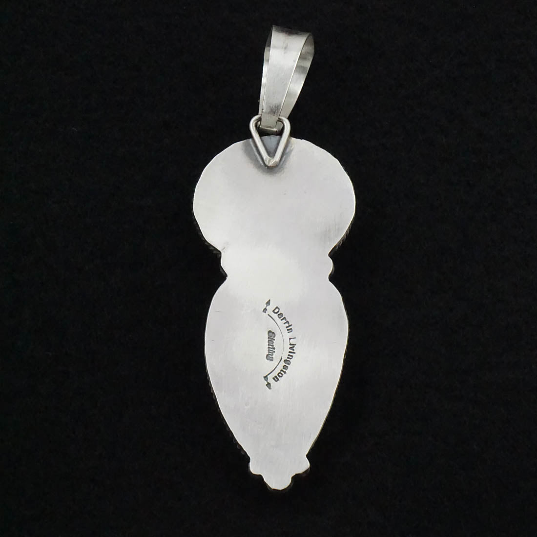 Darrin Livingston Turquoise & Sterling Silver Pendant