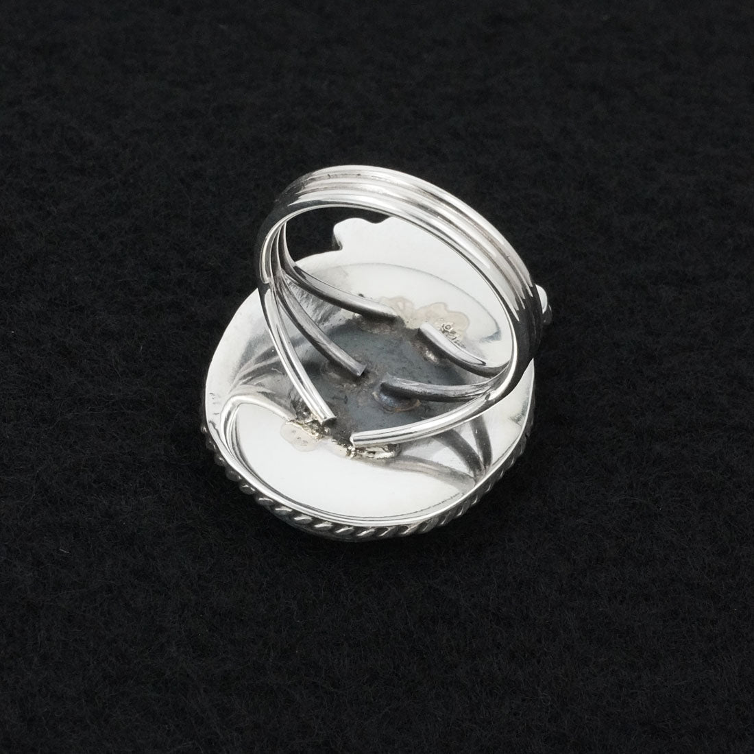 Rena Begay Turquoise & Sterling Silver Ring Size 9