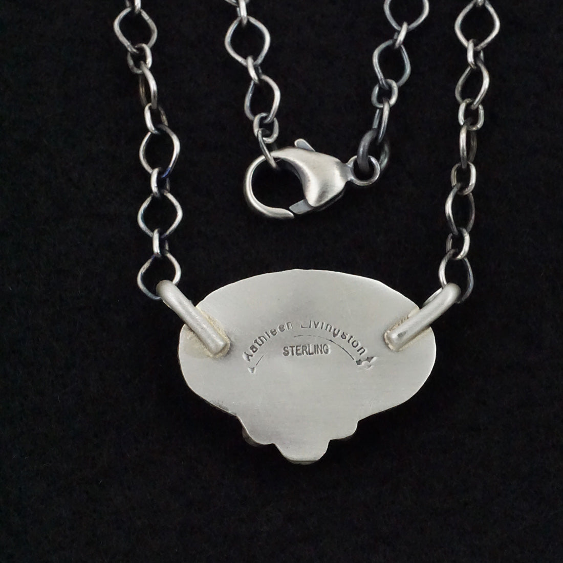 Kathleen Livingston Turquoise & Sterling Silver Necklace