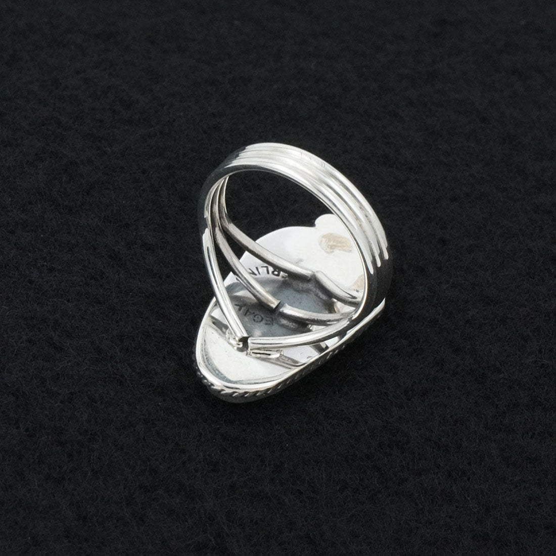 Rena Begay Turquoise & Sterling Silver Ring Size 7