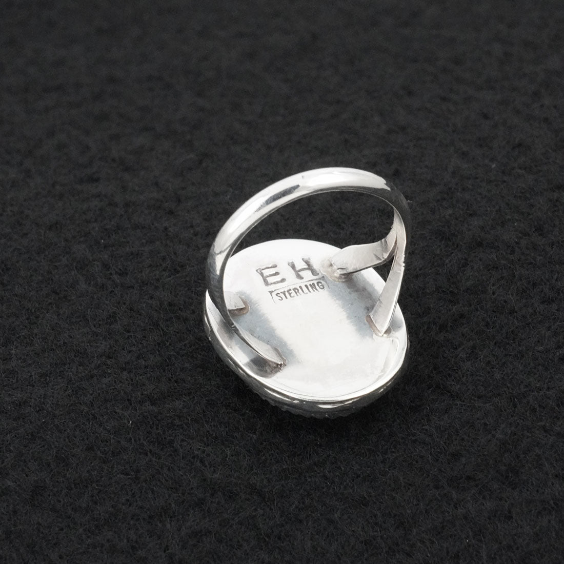 Ernest Hawthorne Turquoise & Sterling Silver Ring Size 8