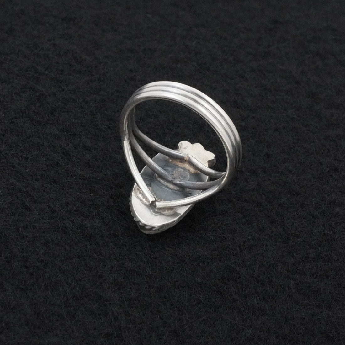 Rena Begay Turquoise & Sterling Silver Ring Size 7