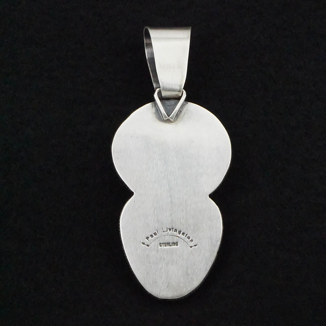 Paul Livingston Turquoise & Sterling Silver Pendant