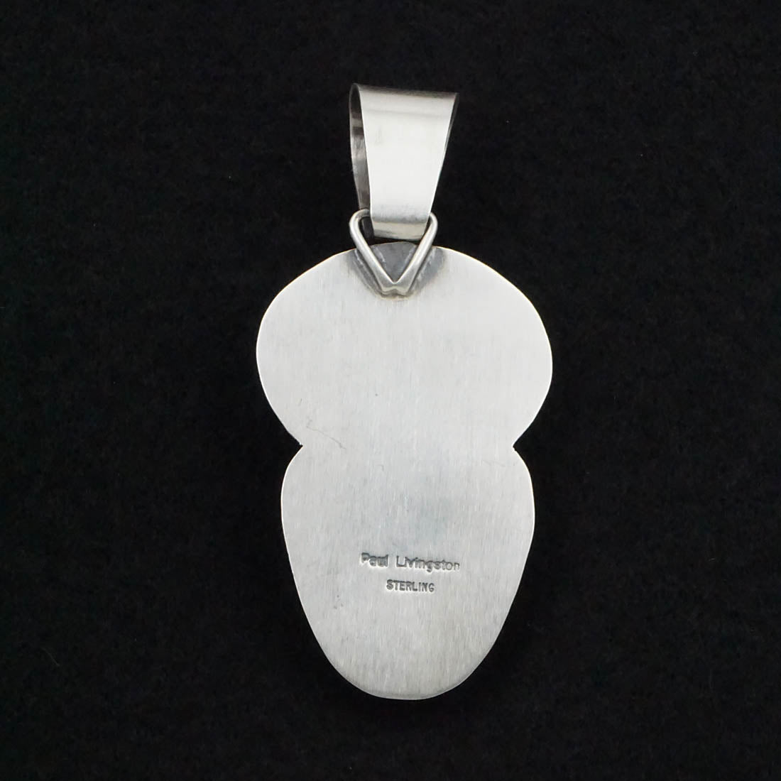 Paul Livingston Turquoise & Sterling Silver Pendant