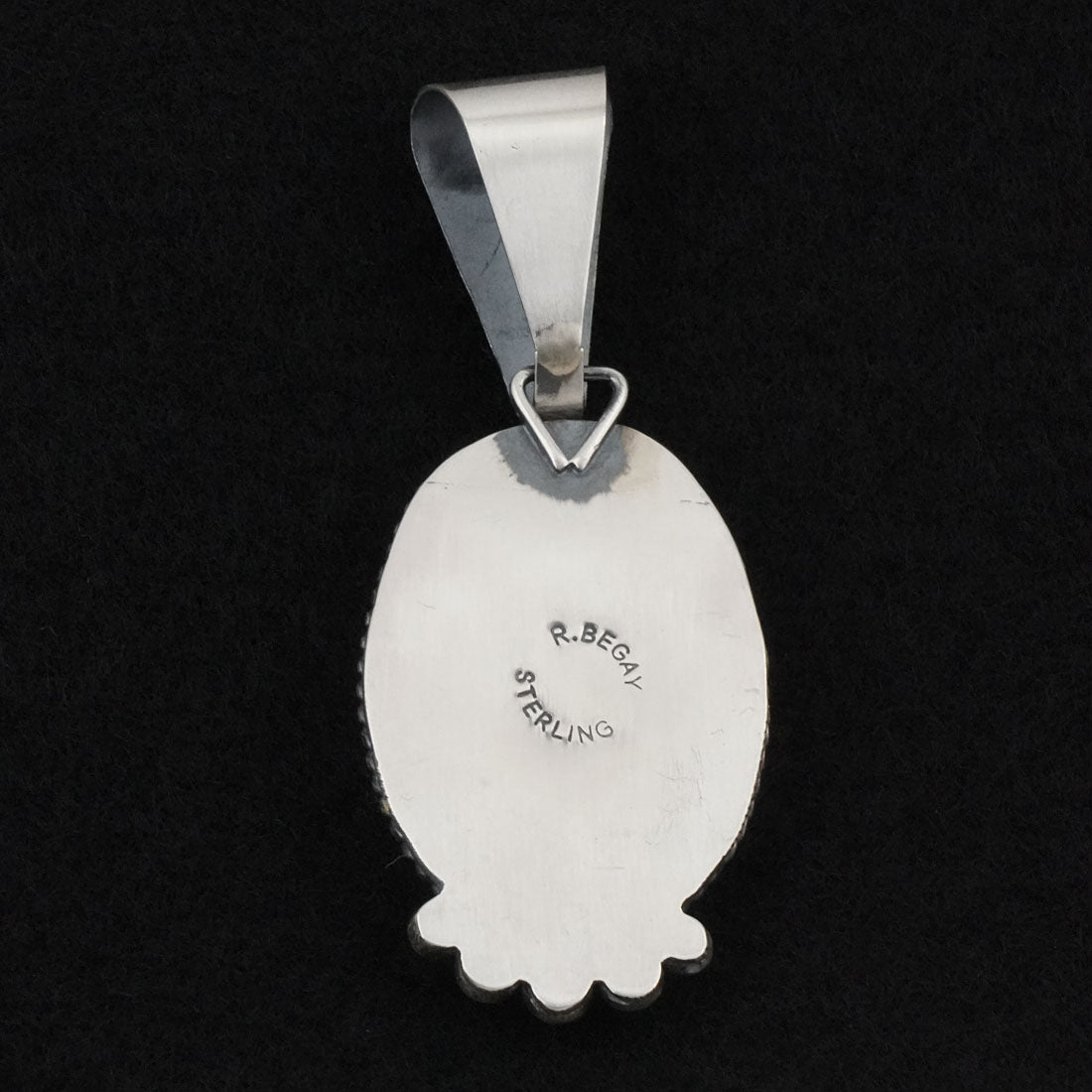 Rena Begay Turquoise & Sterling Silver Pendant