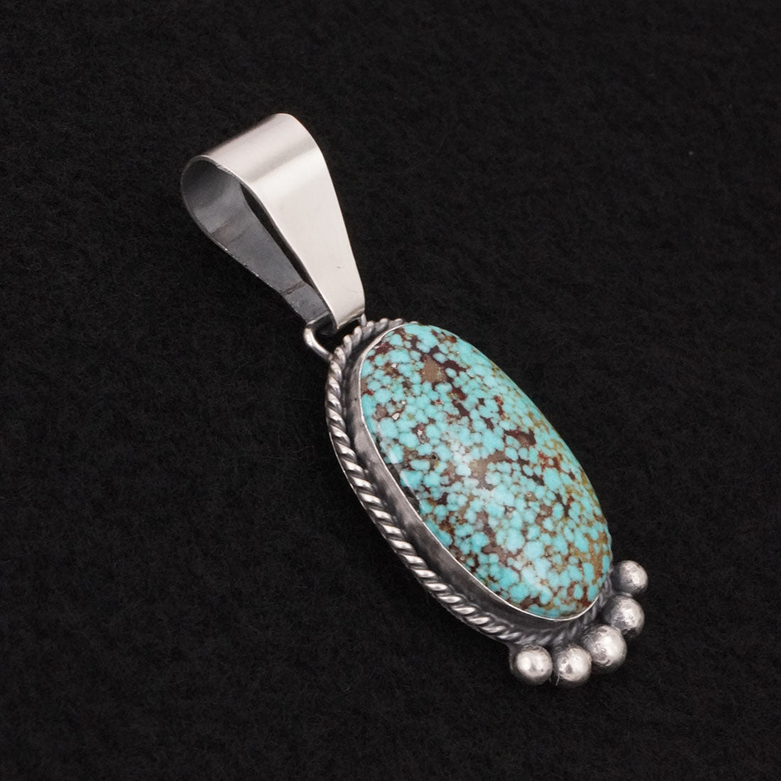 Rena Begay Turquoise & Sterling Silver Pendant