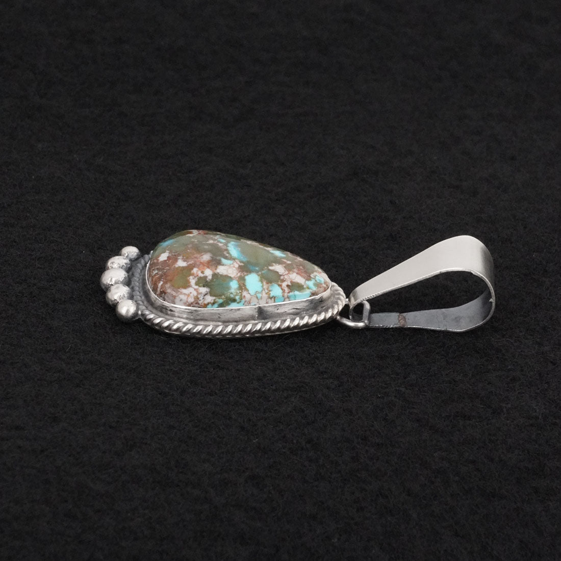 Rena Begay Turquoise & Sterling Silver Pendant