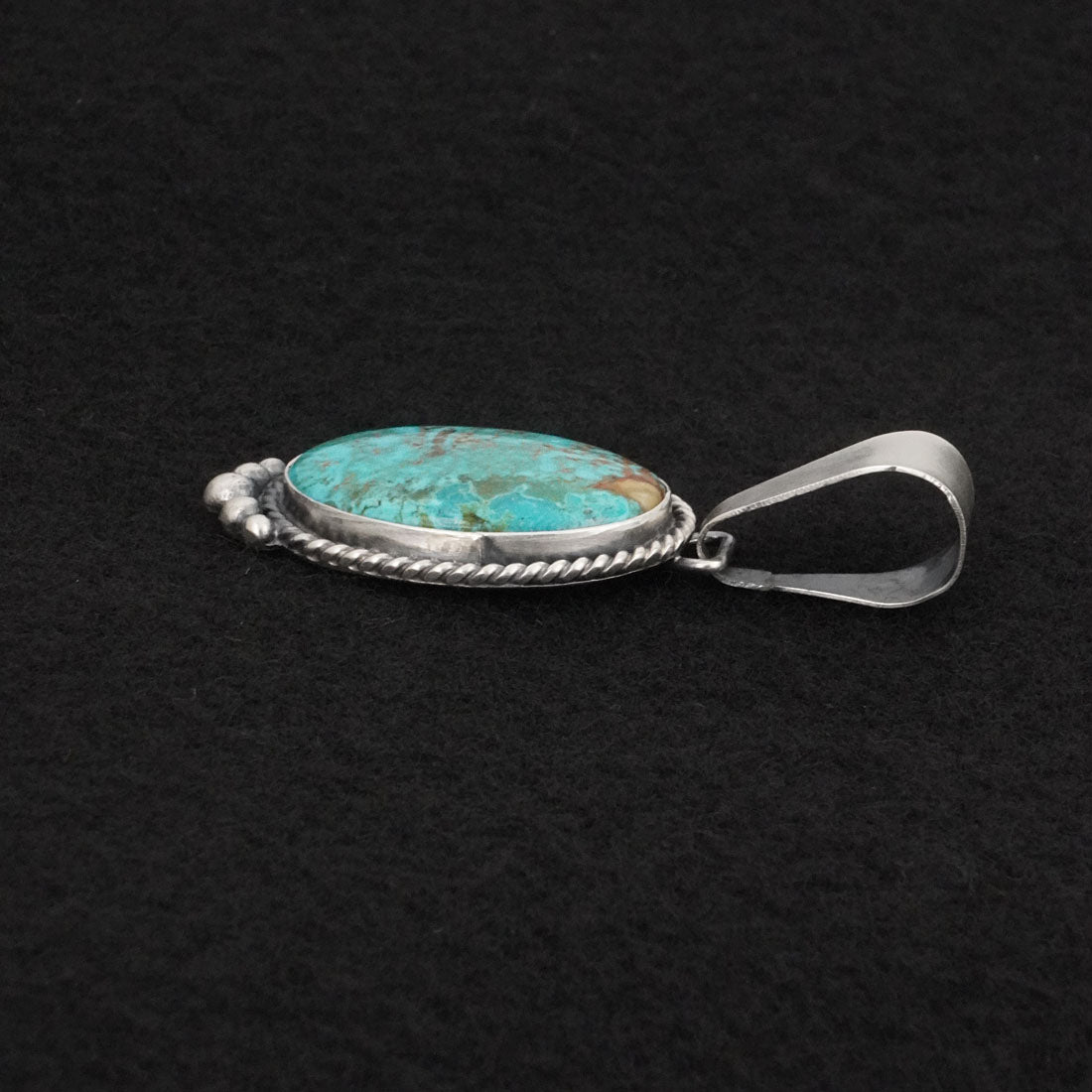 Rena Begay Turquoise & Sterling Silver Pendant