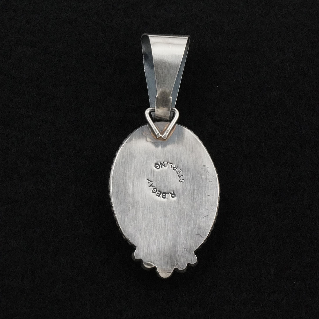 Rena Begay Turquoise & Sterling Silver Pendant