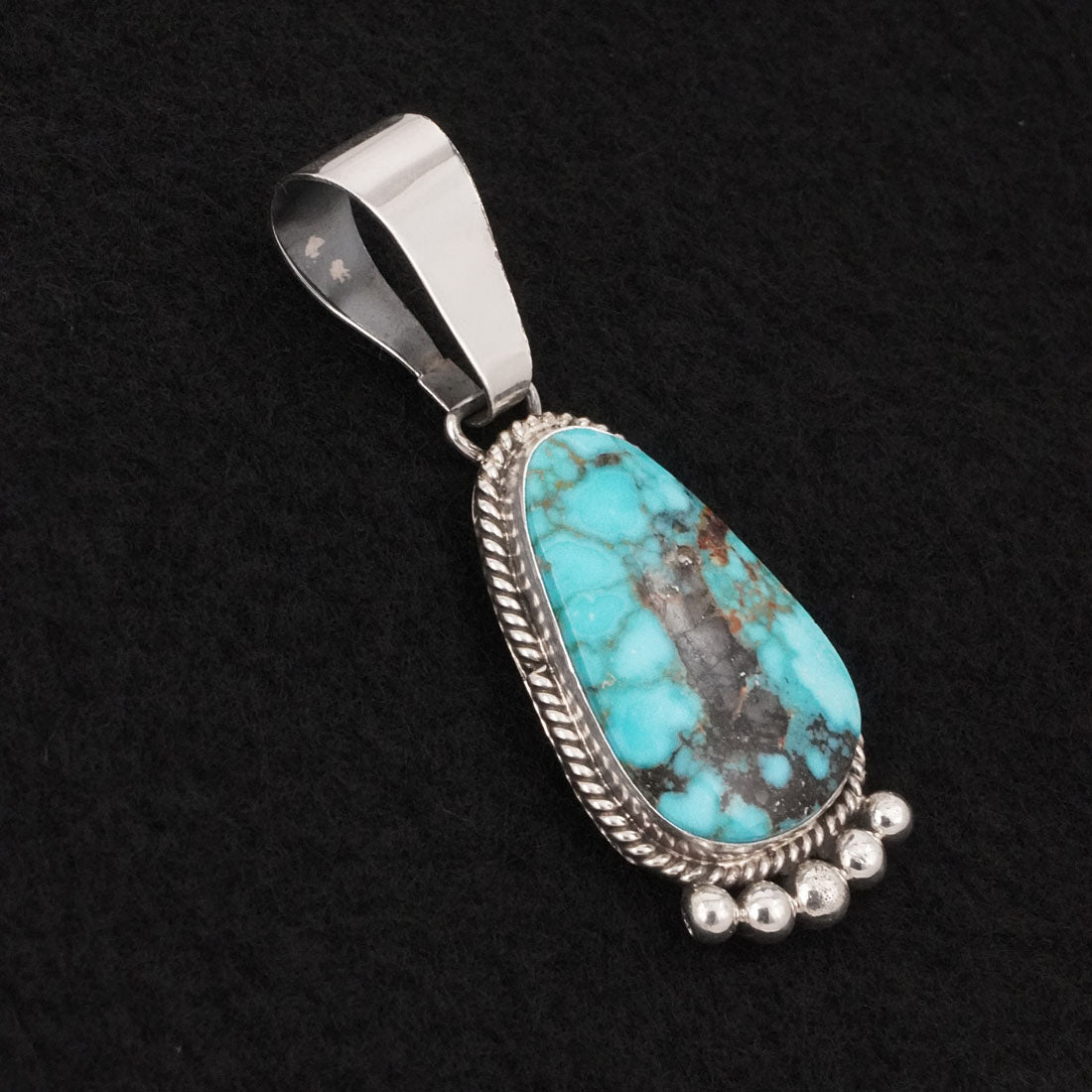 Rena Begay Turquoise & Sterling Silver Pendant
