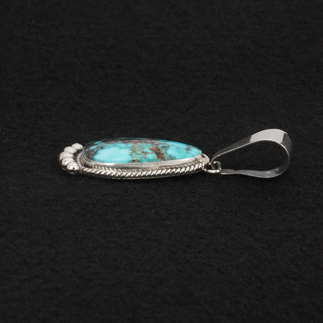 Rena Begay Turquoise & Sterling Silver Pendant
