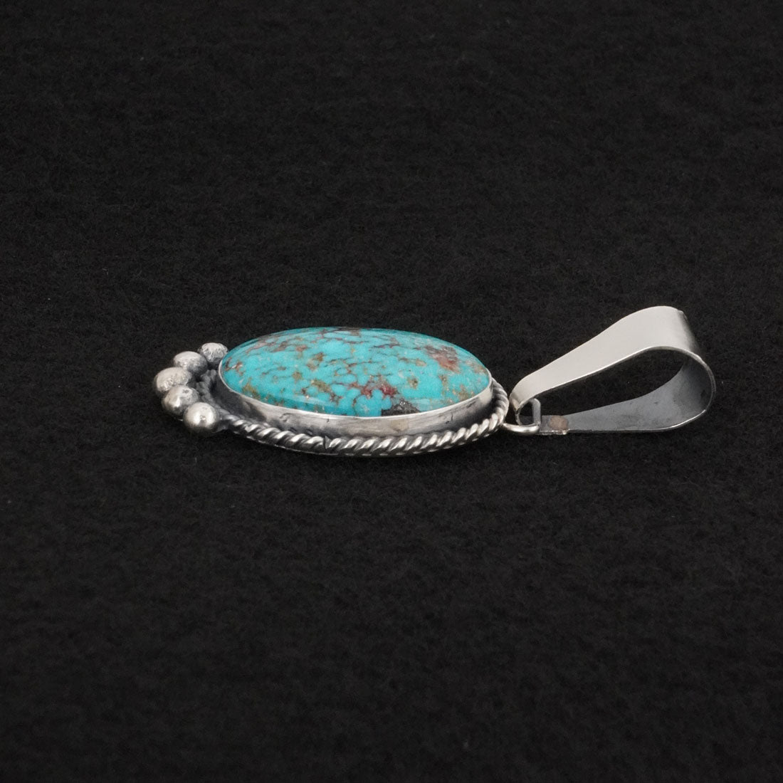 Rena Begay Turquoise & Sterling Silver Pendant