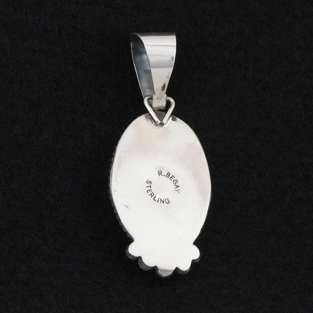Rena Begay Turquoise & Sterling Silver Pendant