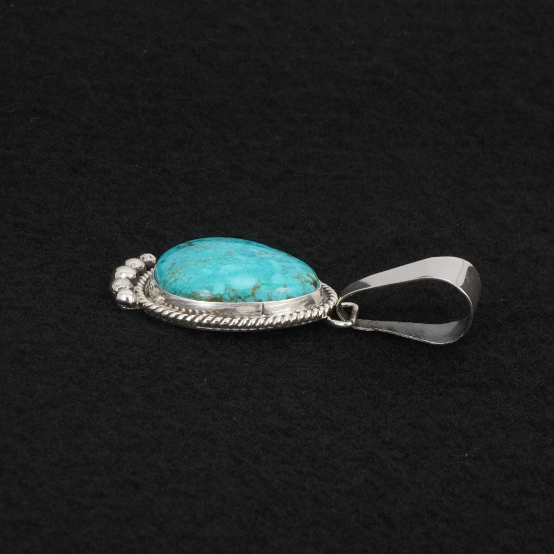 Rena Begay Turquoise & Sterling Silver Pendant