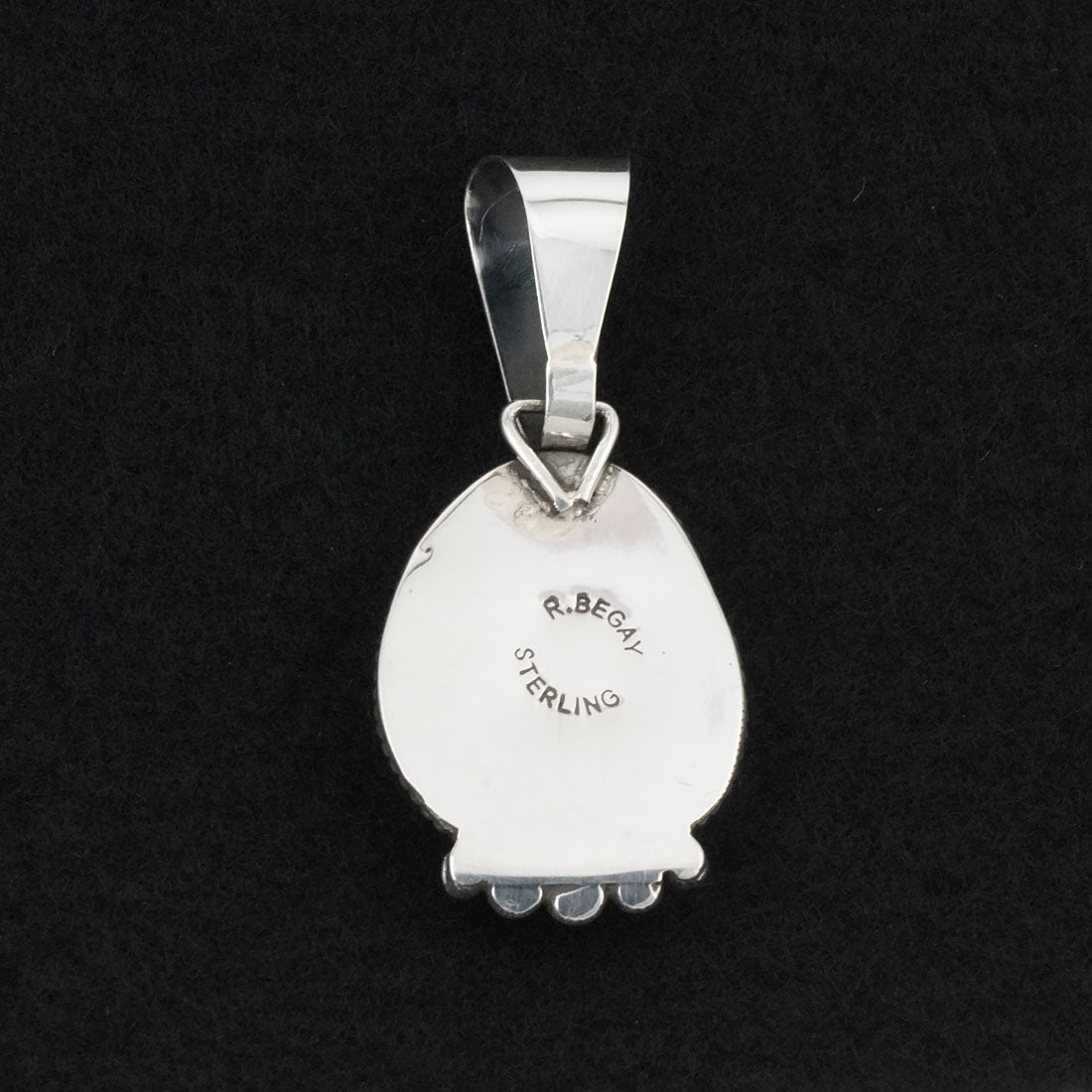 Rena Begay Turquoise & Sterling Silver Pendant