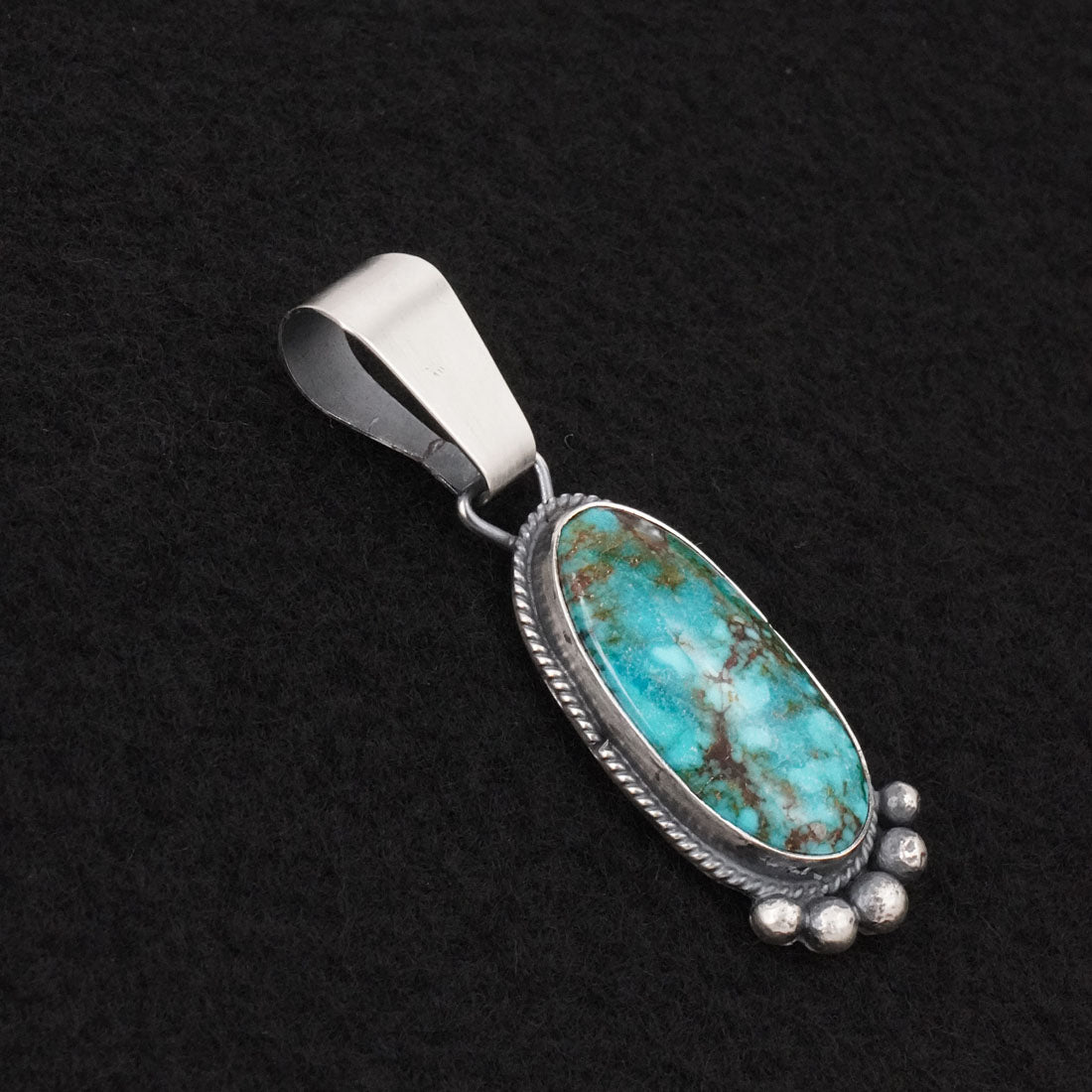 Rena Begay Turquoise & Sterling Silver Pendant