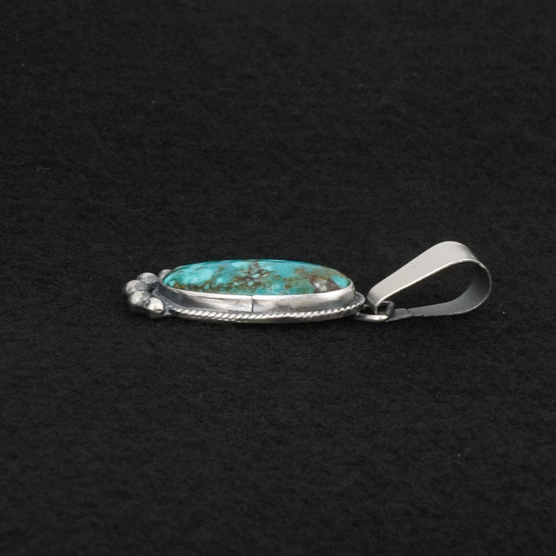 Rena Begay Turquoise & Sterling Silver Pendant