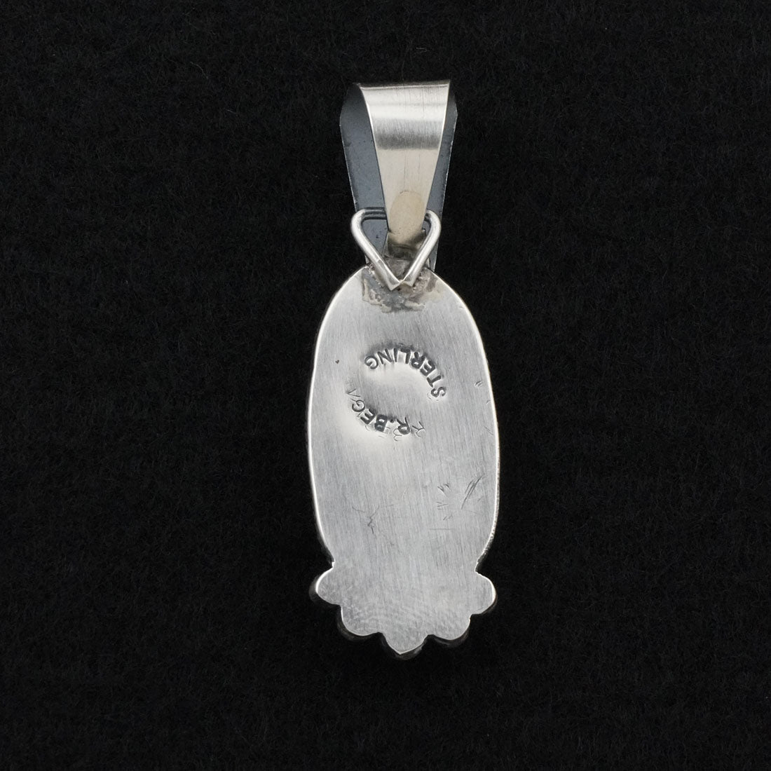 Rena Begay Turquoise & Sterling Silver Pendant