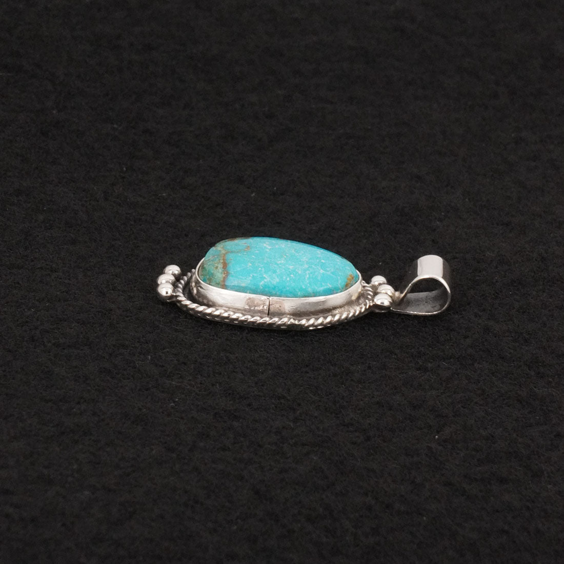 Rena Begay Turquoise & Sterling Silver Pendant