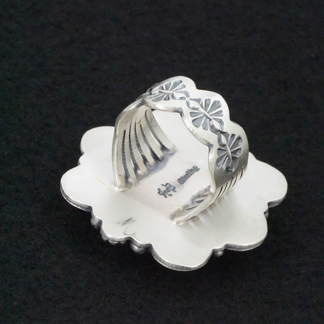 Randy Boyd Turquoise & Sterling Silver Ring Size 8.5