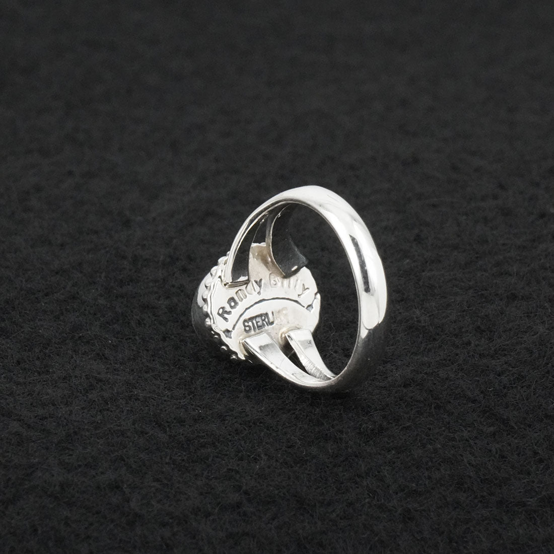 Randy Billy Turquoise & Sterling Silver Ring Size 6