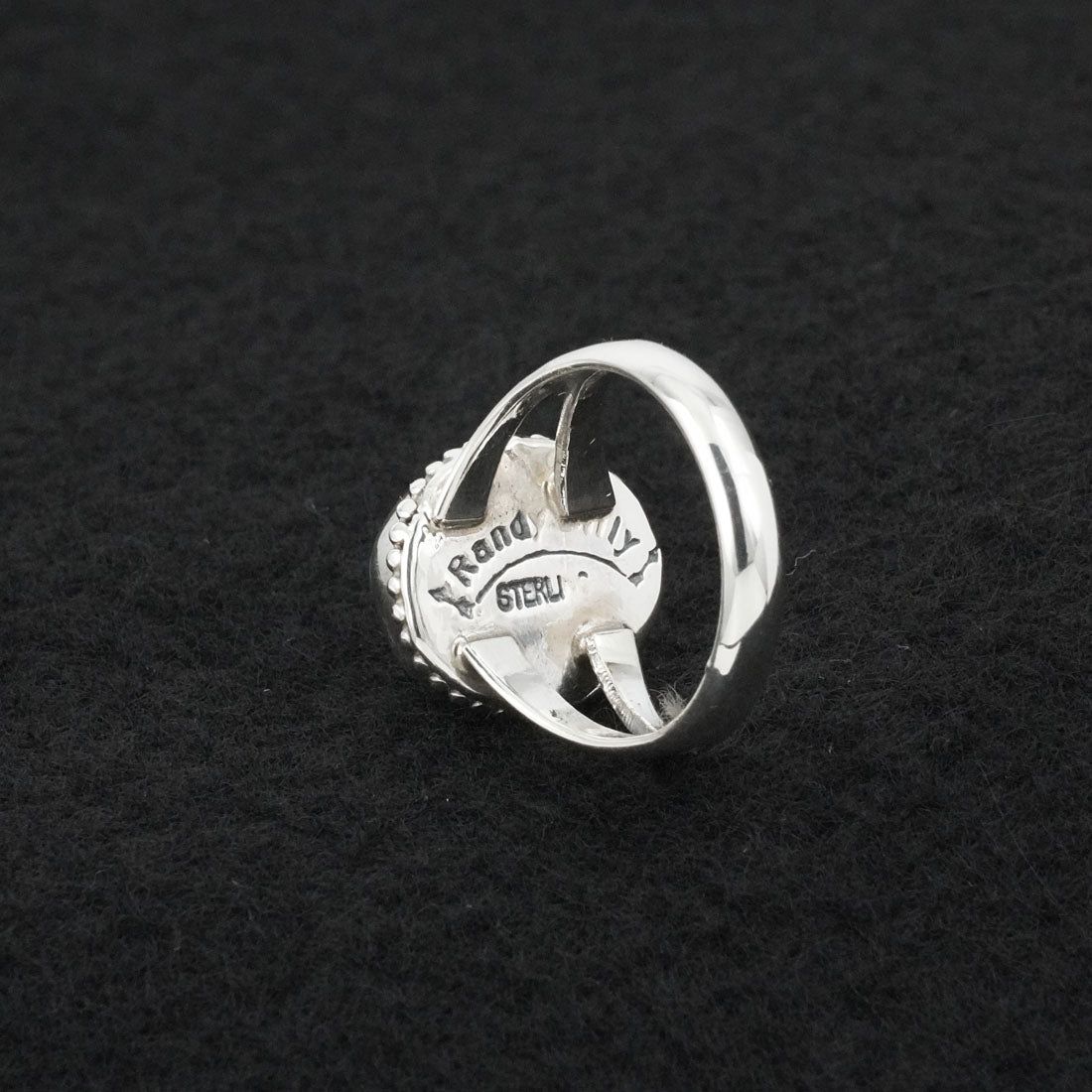 Randy Billy Turquoise & Sterling Silver Ring Size 7