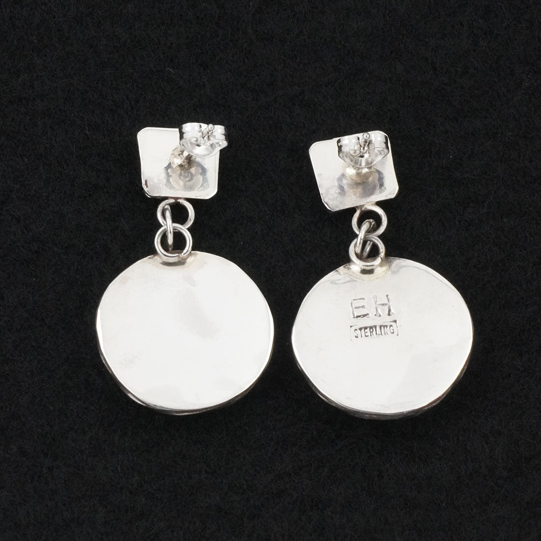 Ernest Hawthorne Turquoise & Sterling Silver Earrings