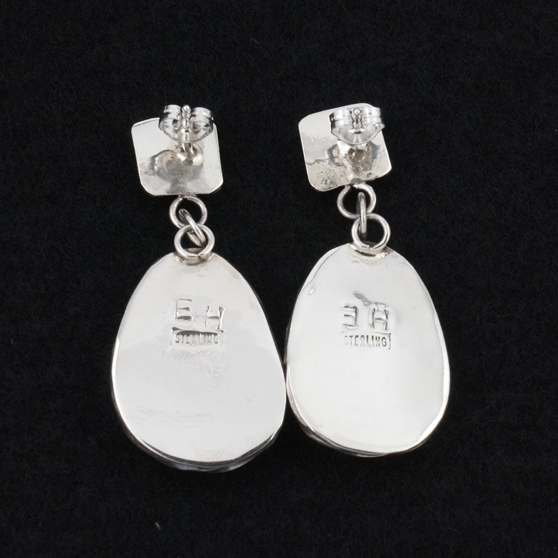 Ernest Hawthorne Turquoise & Sterling Silver Earrings