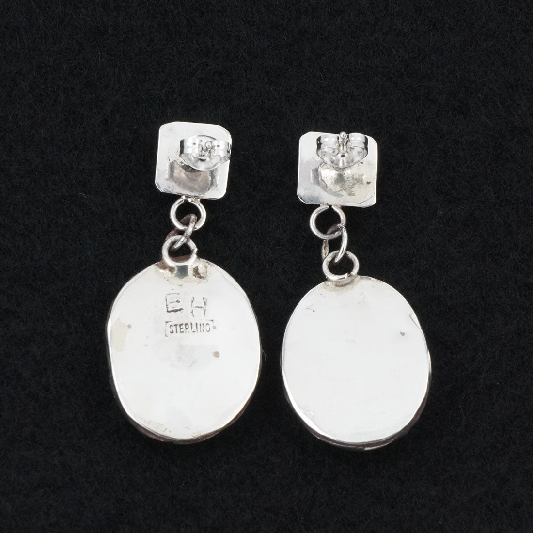 Ernest Hawthorne Turquoise & Sterling Silver Earrings