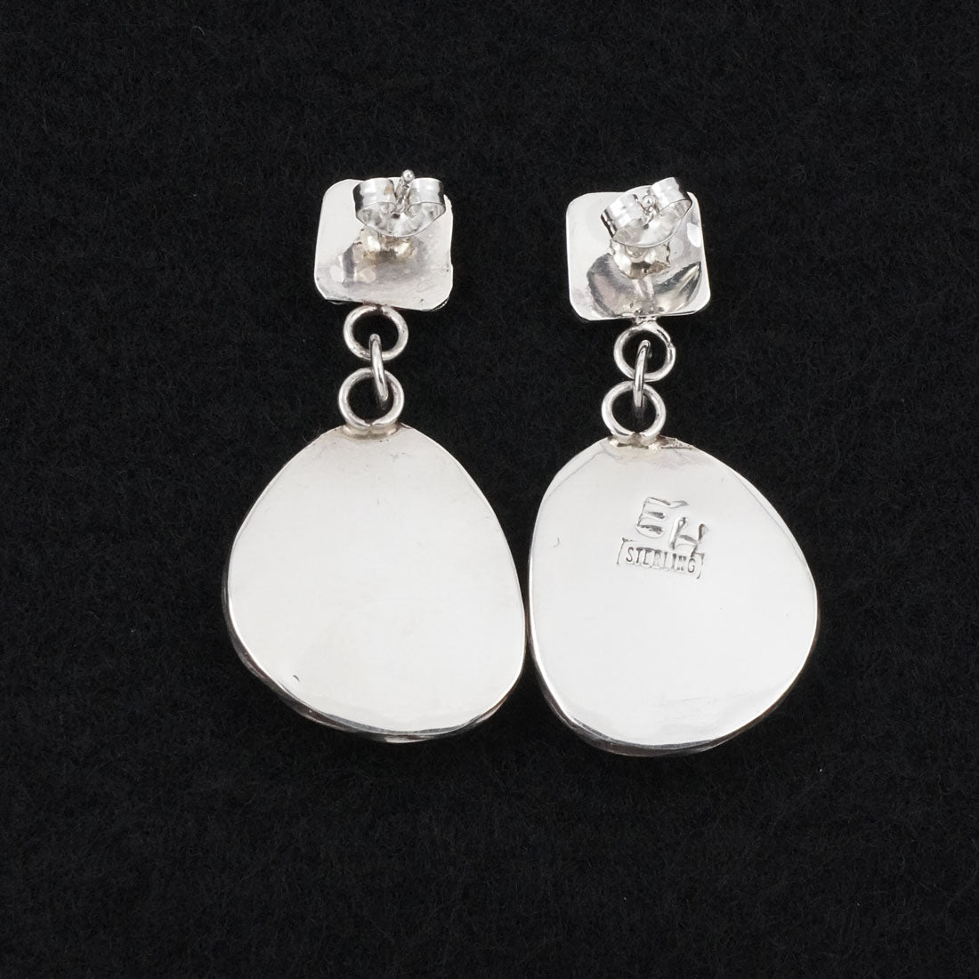 Ernest Hawthorne Turquoise & Sterling Silver Earrings