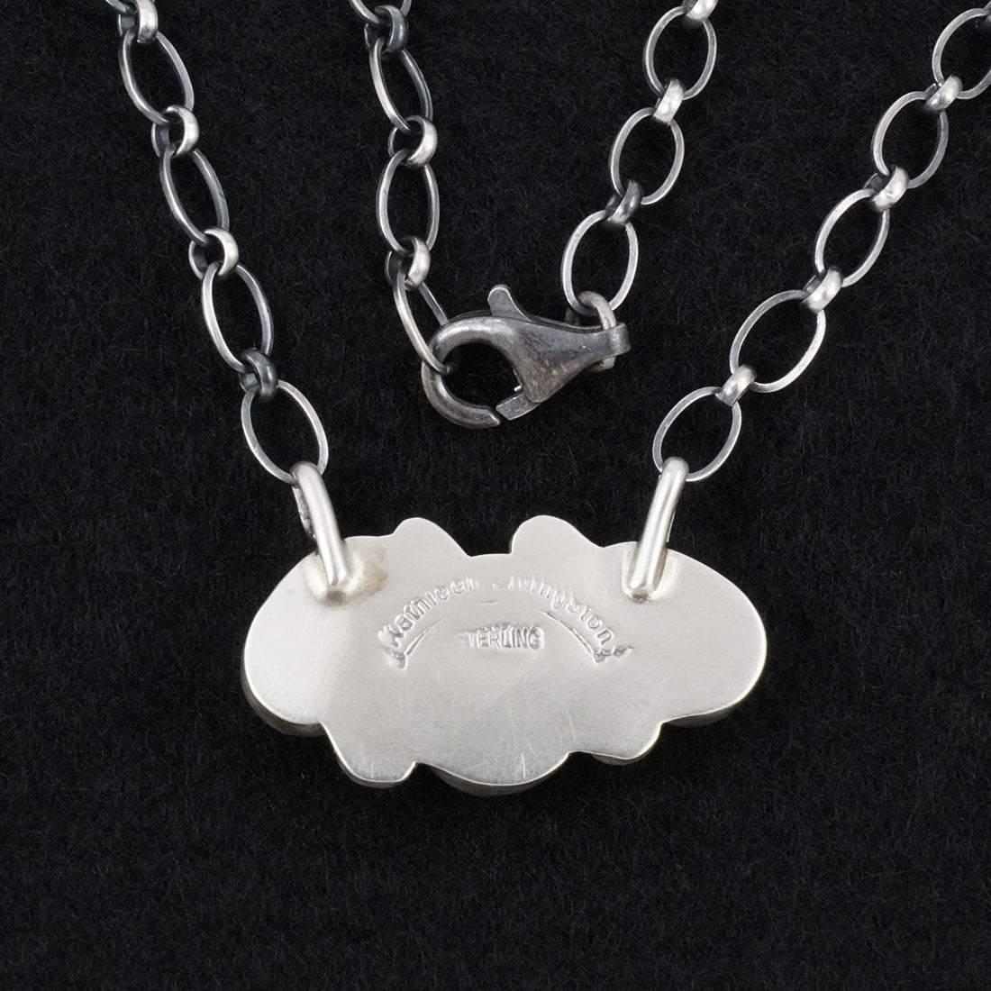 Kathleen Livingston Turquoise & Sterling Silver Necklace