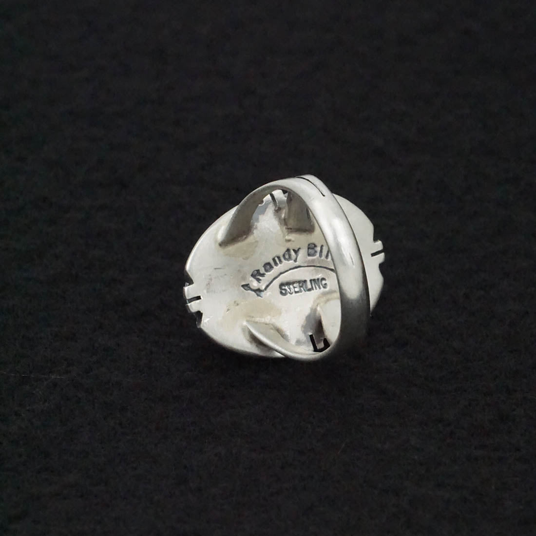 Randy Billy Turquoise & Sterling Silver Ring Size 7