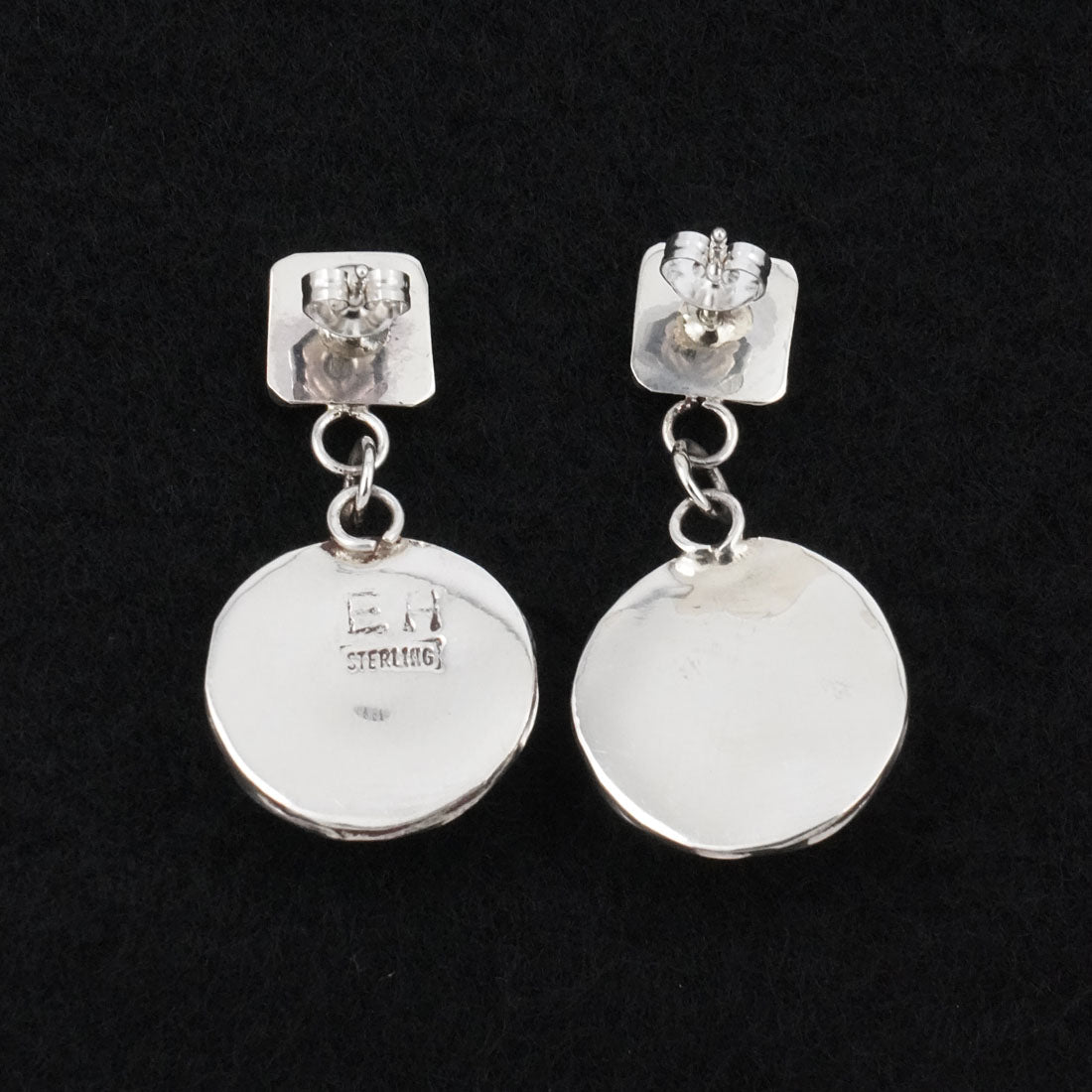 Ernest Hawthorne Turquoise & Sterling Silver Earrings