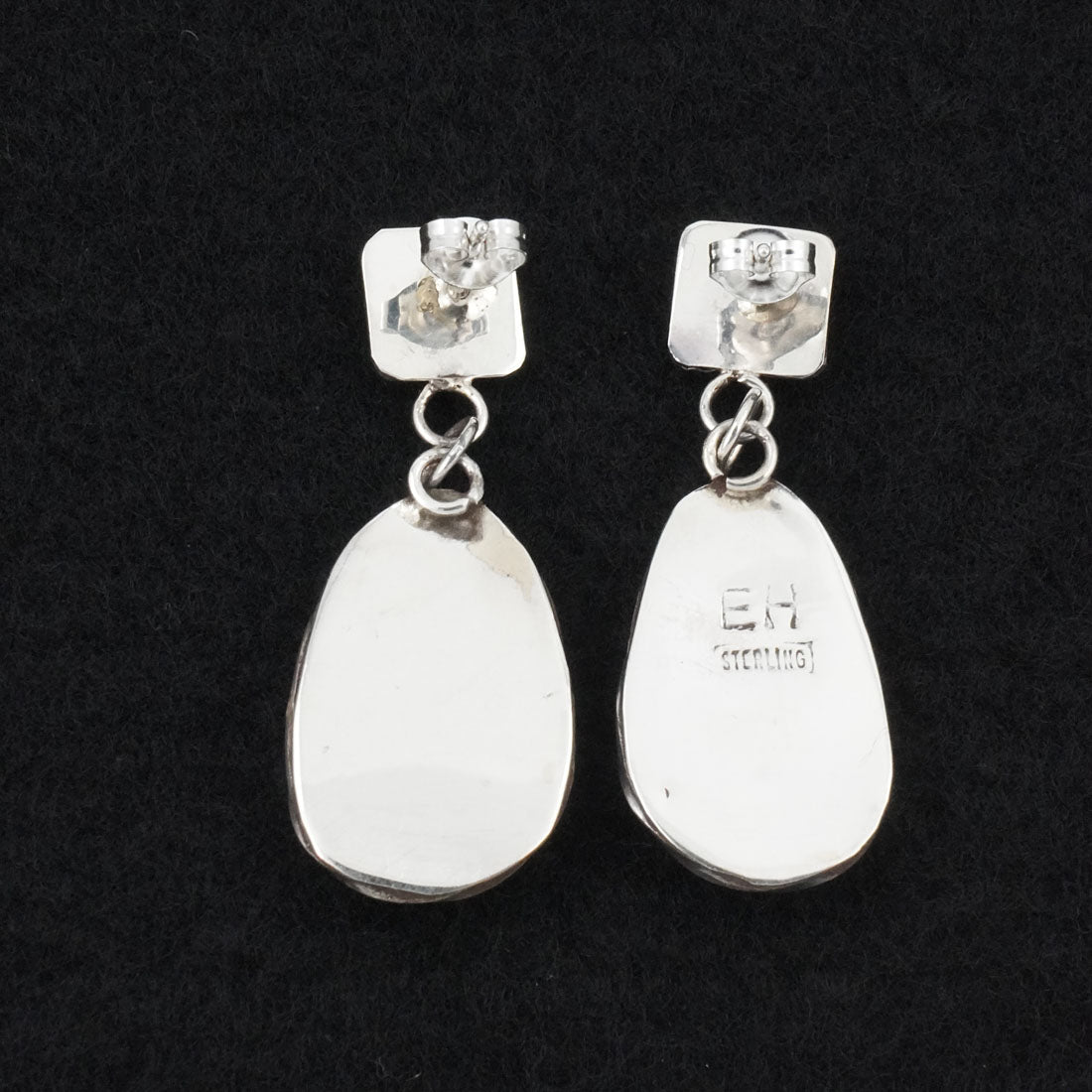 Ernest Hawthorne Turquoise & Sterling Silver Earrings
