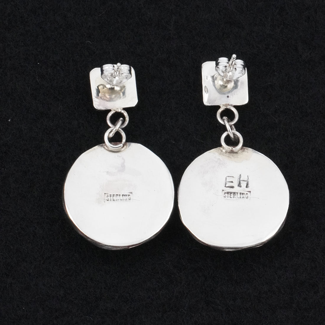 Ernest Hawthorne Turquoise & Sterling Silver Earrings