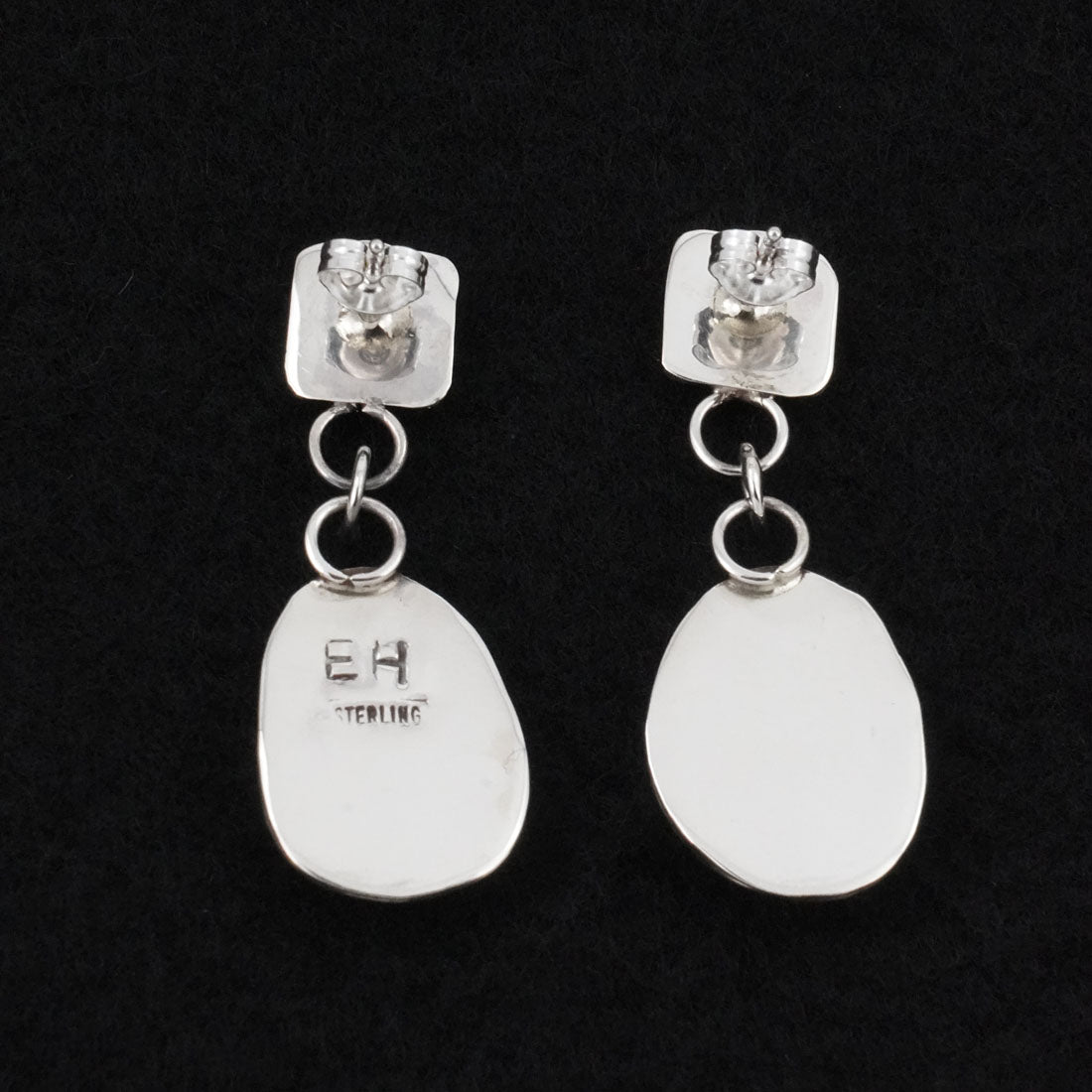Ernest Hawthorne Turquoise & Sterling Silver Earrings